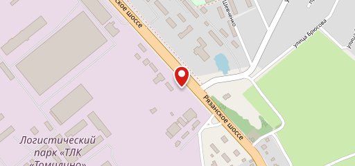 Столовая птицефабрики Томилино на карте