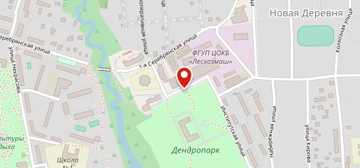 Столовая на карте