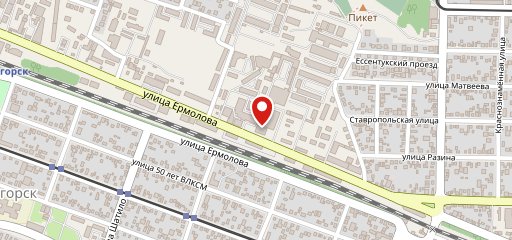 Столовая на карте
