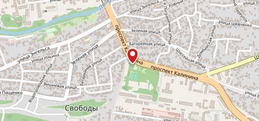 Столовая на карте