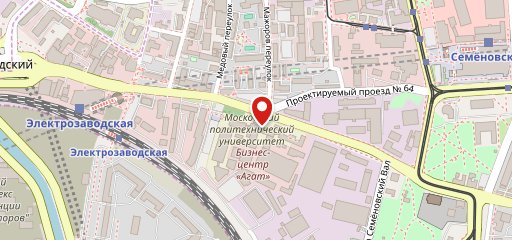 Столовая МАМИ на карте