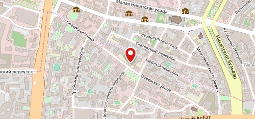 Столовая РАМ Гнесиных на карте