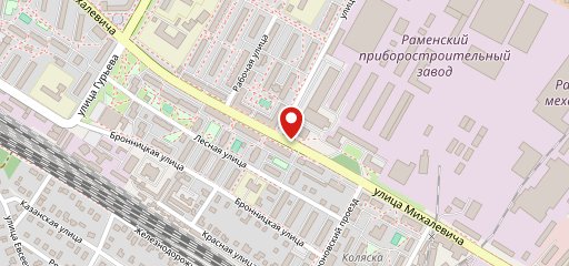 Столовая на карте