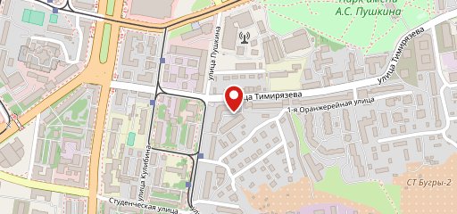 Столовая РАНХиГС, Пушина 8 на карте
