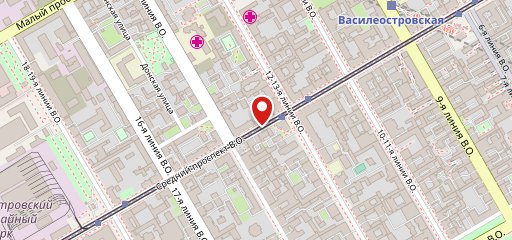 Столовая РАНХИГС(СЗАГС) на карте