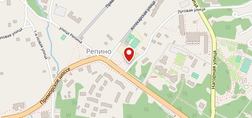 Столовая на карте