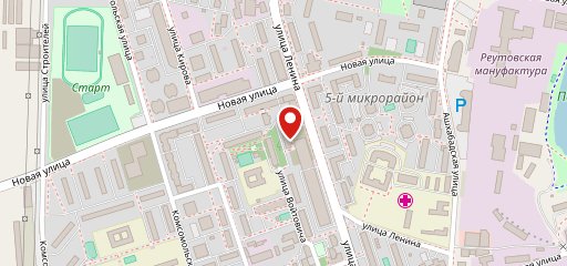 Столовая на карте