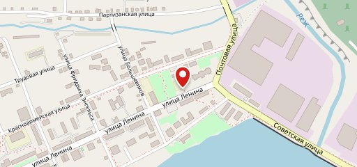 Столовая на карте