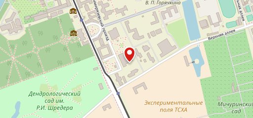 Столовая РГАУ-МСХА на карте