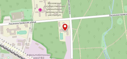 Столовая РГСУ на карте