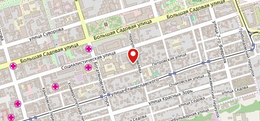 Столовая РГСУ на карте