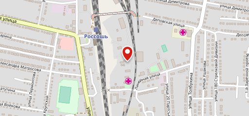 Столовая на карте