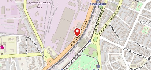 Столовая на карте