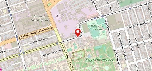 Столовая на карте