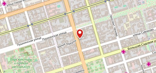 Столовая на карте
