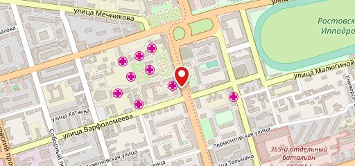 Столовая на карте