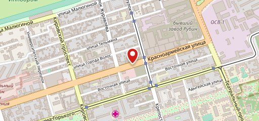 Столовая на карте