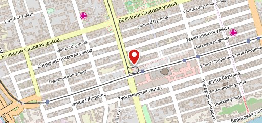 Столовая РТА РФ на карте