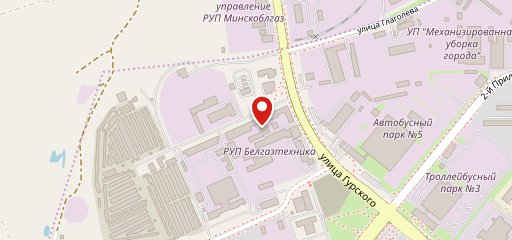 Столовая РУП Белгазтехника на карте