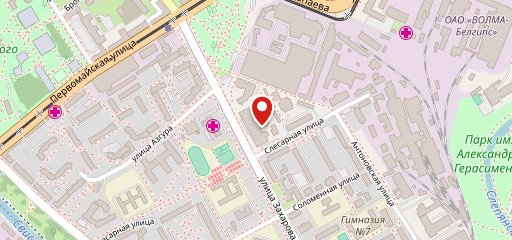 Столовая РУП «Белтелеком» на карте