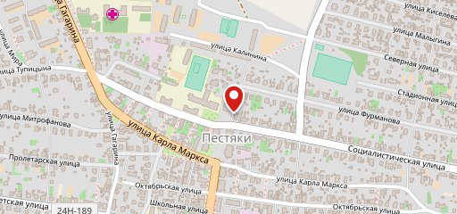 Столовая на карте