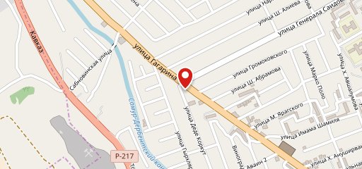 Столовая на карте