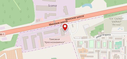 Столовая на карте