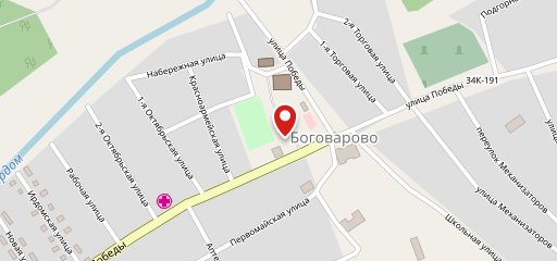 Столовая на карте