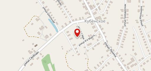 Столовая на карте