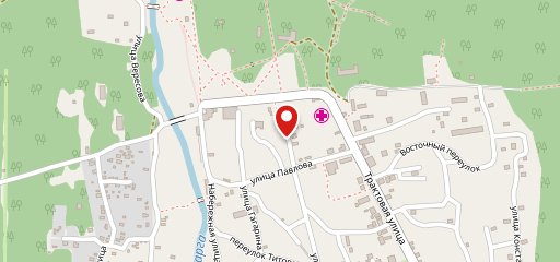 Столовая на карте
