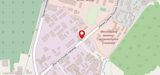 Столовая на карте