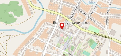 Столовая на карте