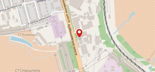 Столовая на карте