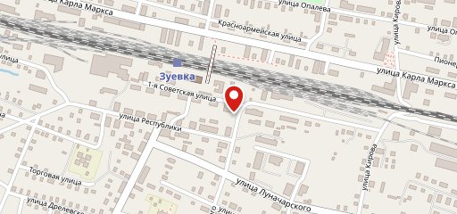 Столовая РЖД на карте