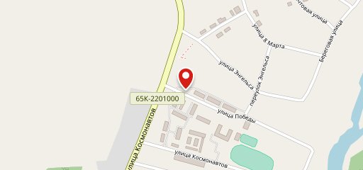Столовая С. Глинское на карте