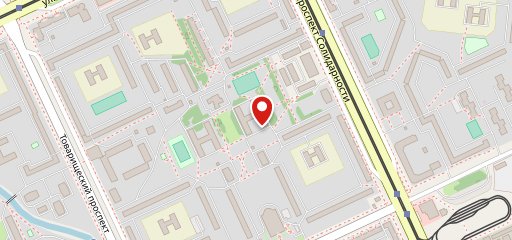 Столовая на карте