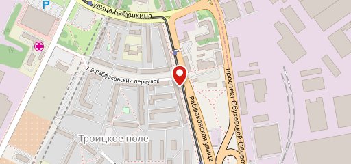 Столовая на карте