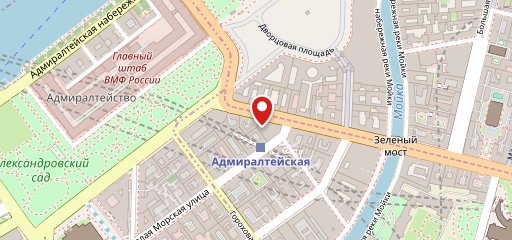 Столовая № 1 на карте