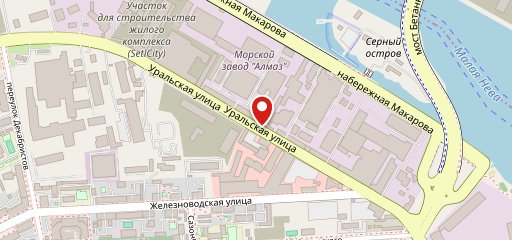 Столовая на карте