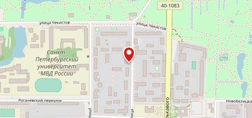 Столовая на карте