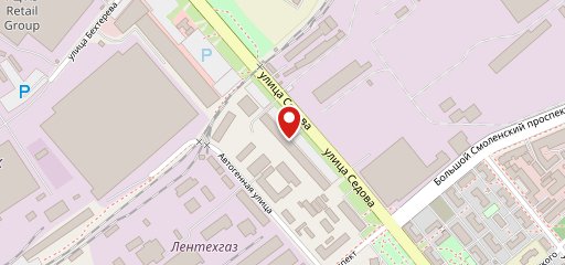 Столовая на карте