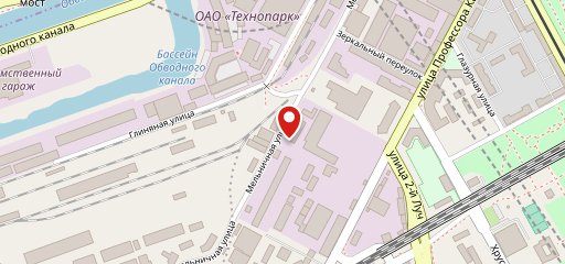 Столовая на карте