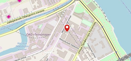 Кафе столовая ул. Фаянсовая 24 на карте