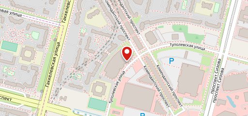 Столовая на карте
