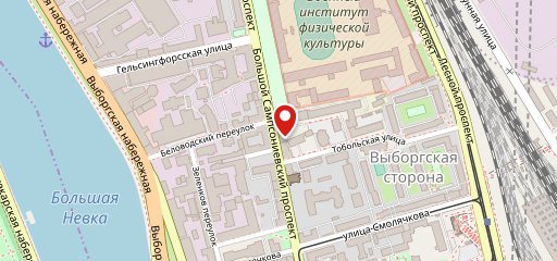 Столовая № 3 на карте