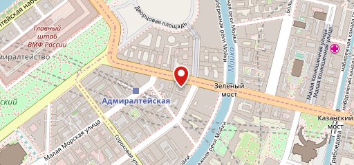 Столовая на карте