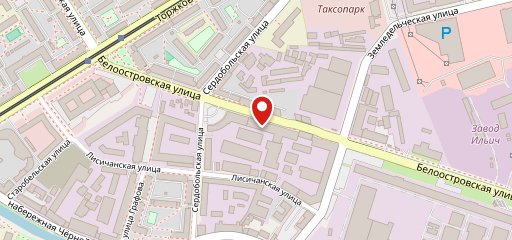 Столовая на карте