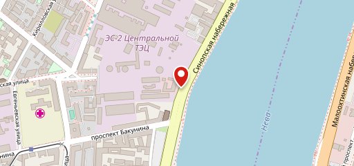 Ложка на карте