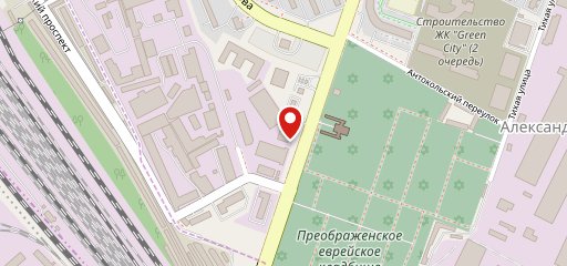 Тарелка на карте