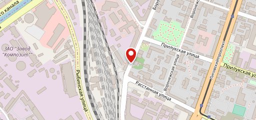 Столовая на карте